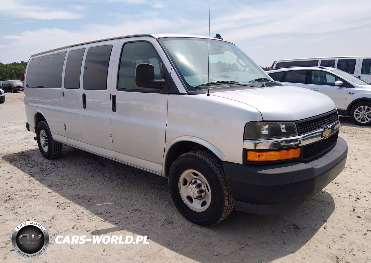 2020 Chevrolet Express Passenger Rwd 3500 Extended Wheelbase Ls VIN:1GAZGNFP9L1235833 - 1