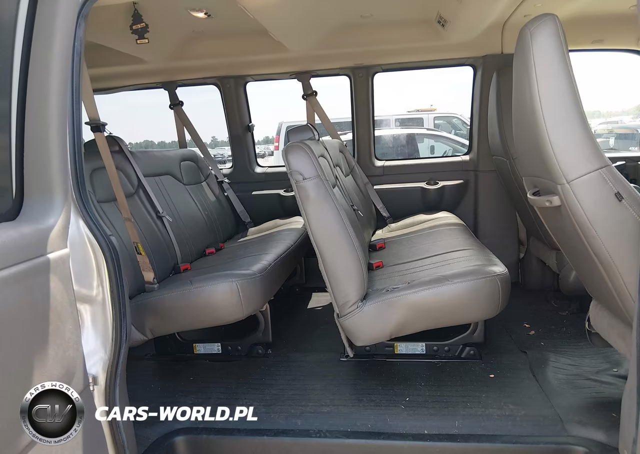 2020 Chevrolet Express Passenger Rwd 3500 Extended Wheelbase Ls VIN:1GAZGNFP9L1235833 - 8