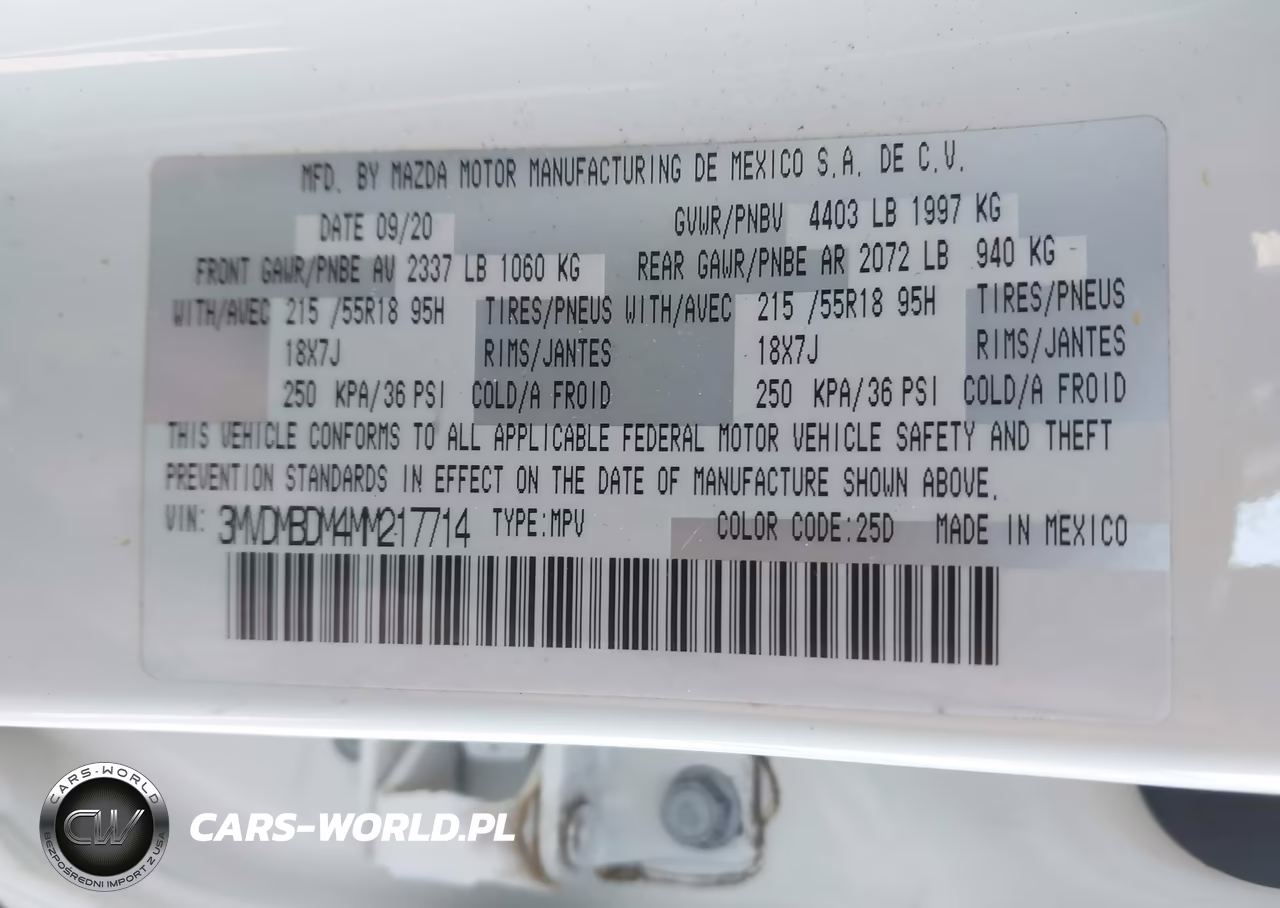 2021 Mazda Cx-30 Premium VIN:3MVDMBDM4MM217714 - 9