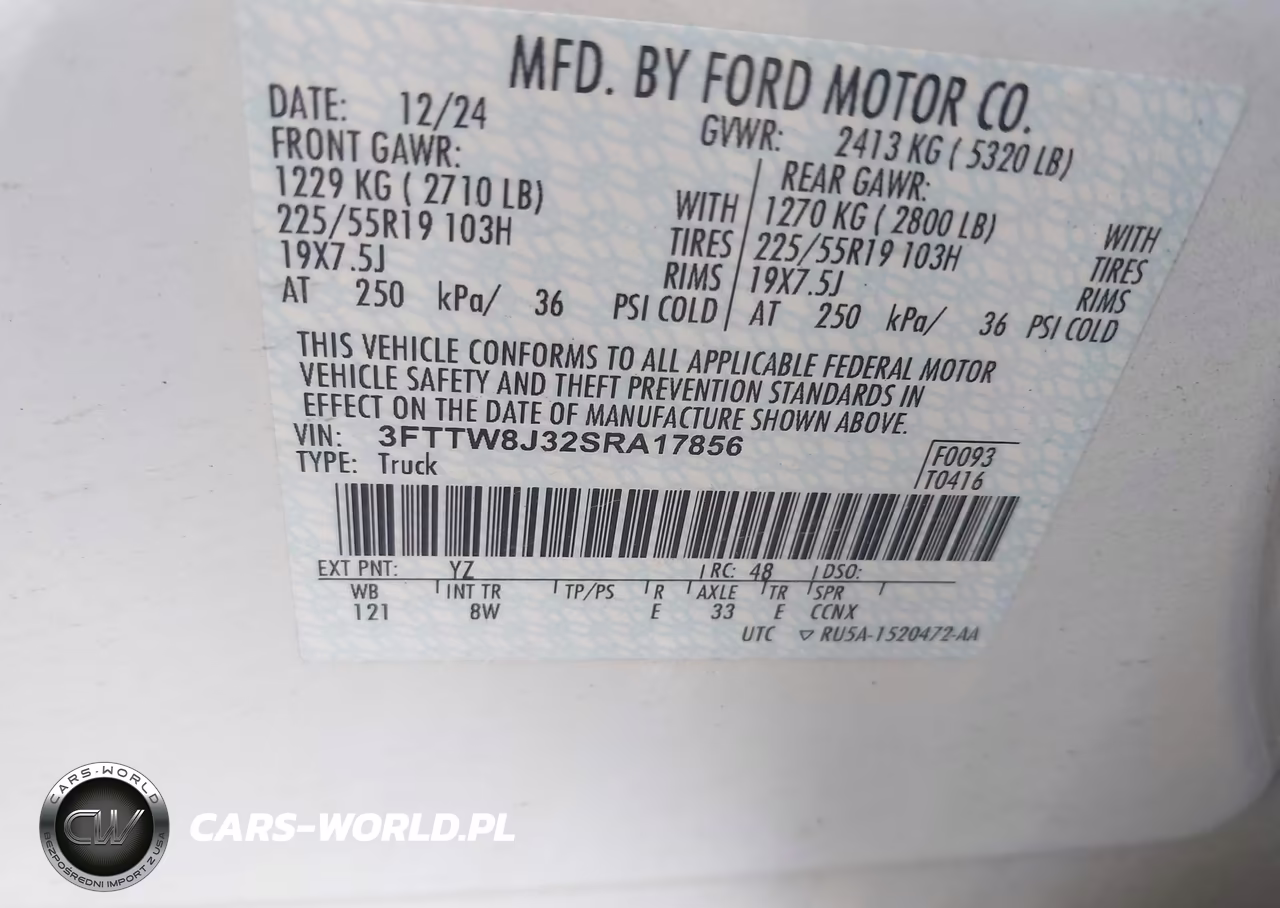 2025 Ford Maverick Xlt VIN:3FTTW8J32SRA17856 - 9