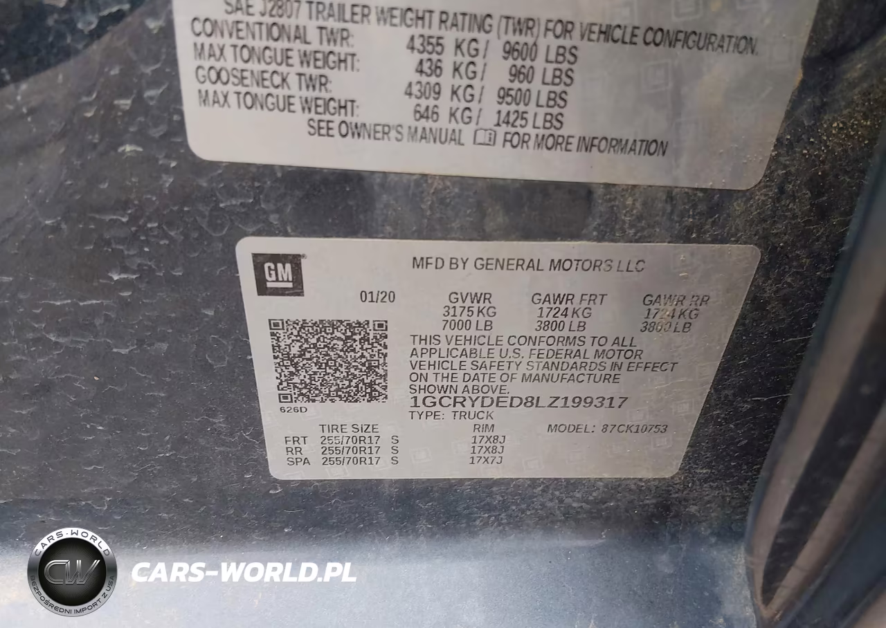 2020 Chevrolet Silverado 1500 4Wd Standard Bed Lt VIN:1GCRYDED8LZ199317 - 9