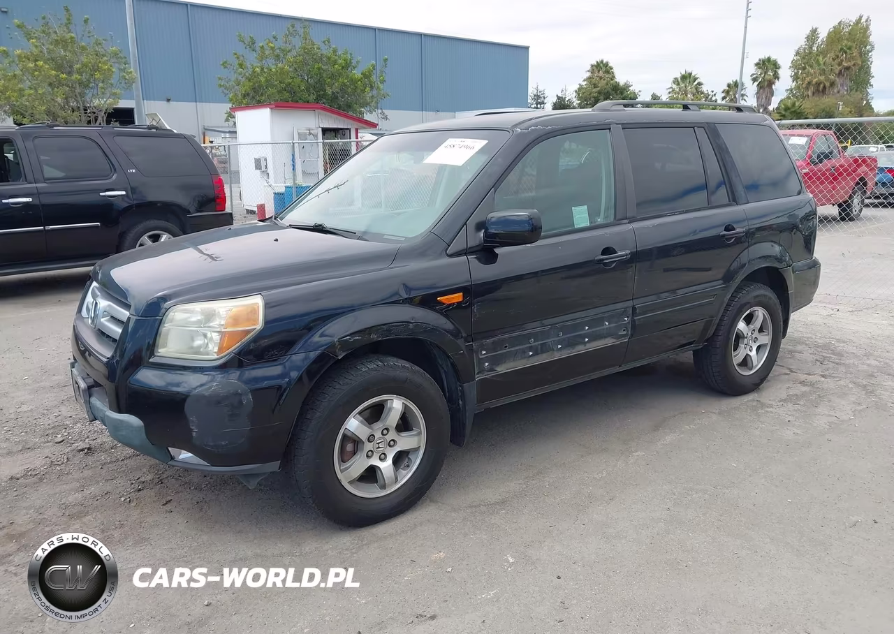 2006 Honda Pilot Ex VIN:5FNYF18466B006992 - 2