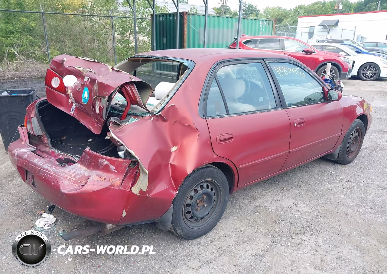 2001 Toyota Corolla Le VIN:2T1BR12E51C468276 - 4