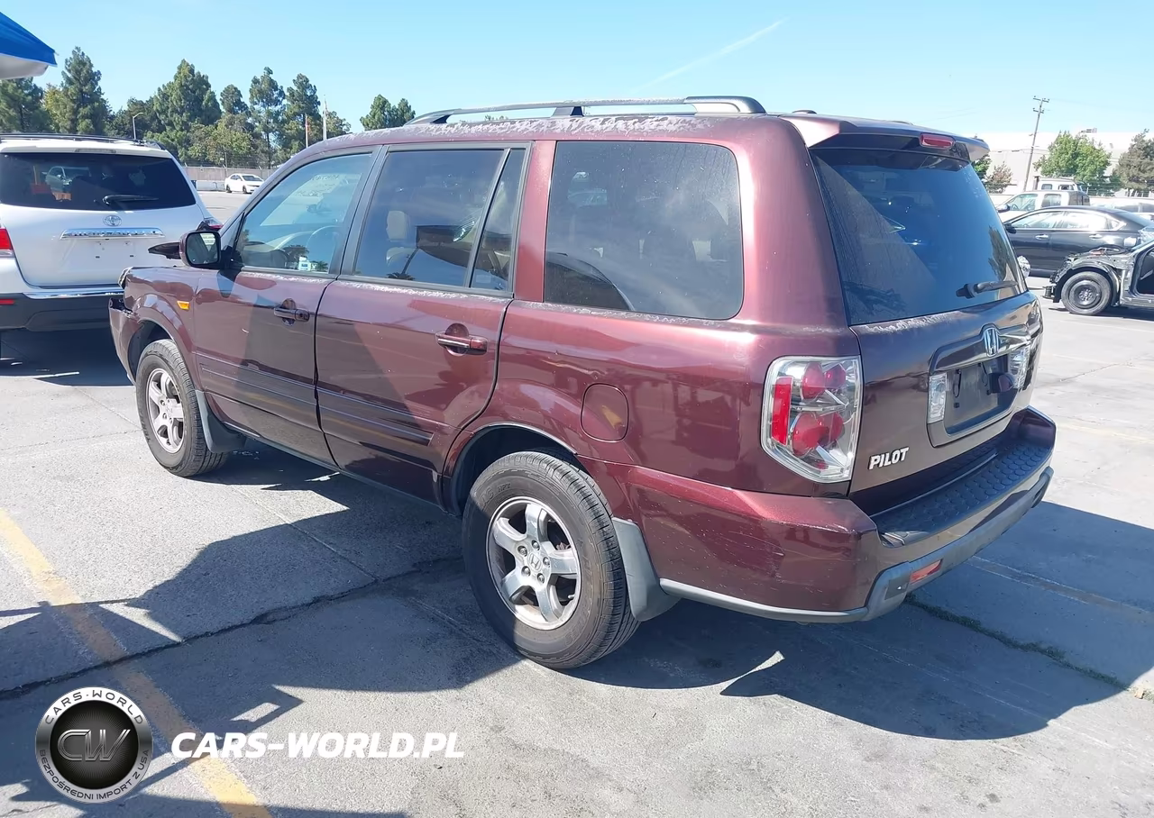 2008 Honda Pilot Ex-L VIN:5FNYF28738B013921 - 3