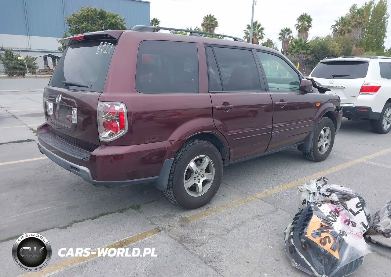 2008 Honda Pilot Ex-L VIN:5FNYF28738B013921 - 4