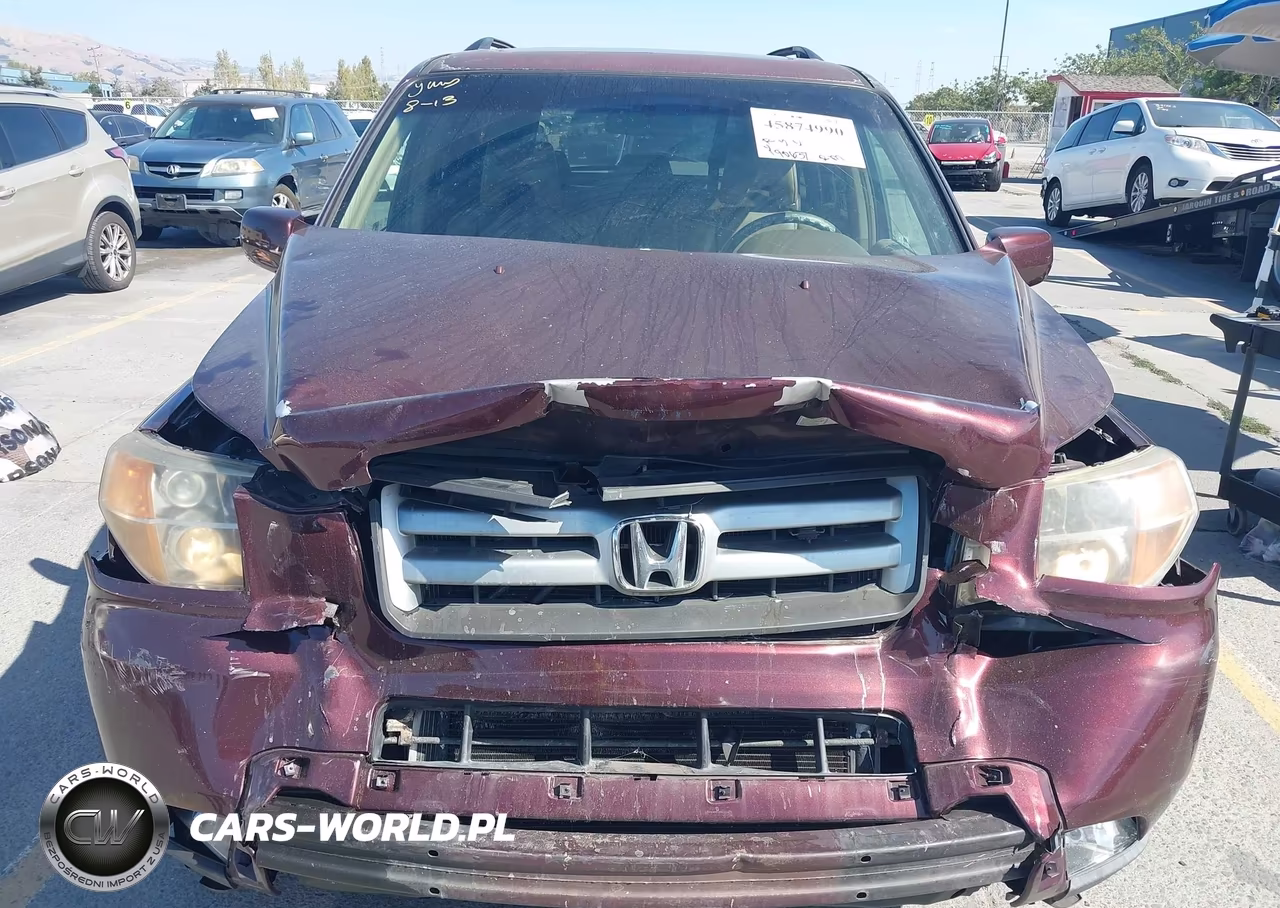 2008 Honda Pilot Ex-L VIN:5FNYF28738B013921 - 6