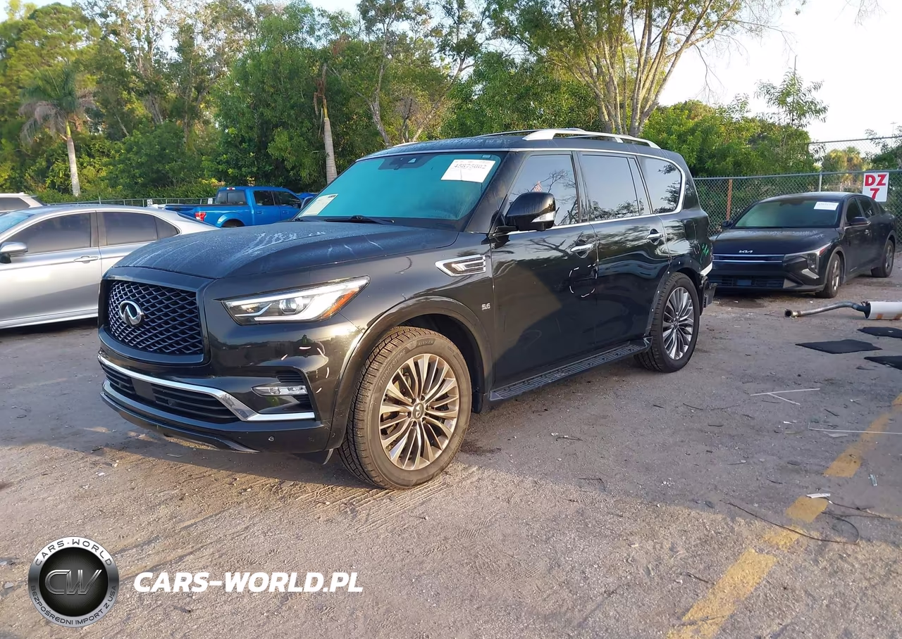 2018 Infiniti Qx80 VIN:JN8AZ2NE3J9195300 - 2