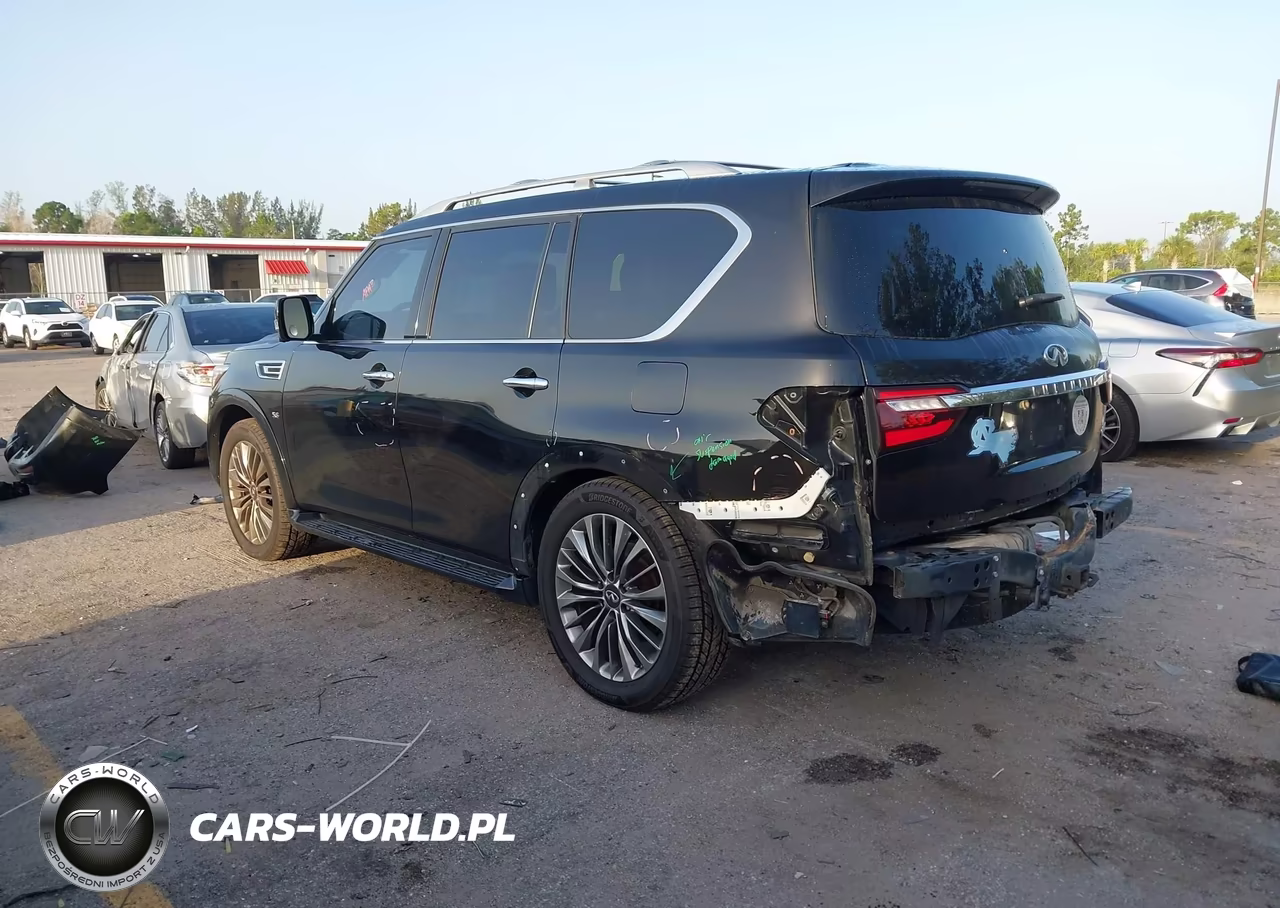 2018 Infiniti Qx80 VIN:JN8AZ2NE3J9195300 - 3