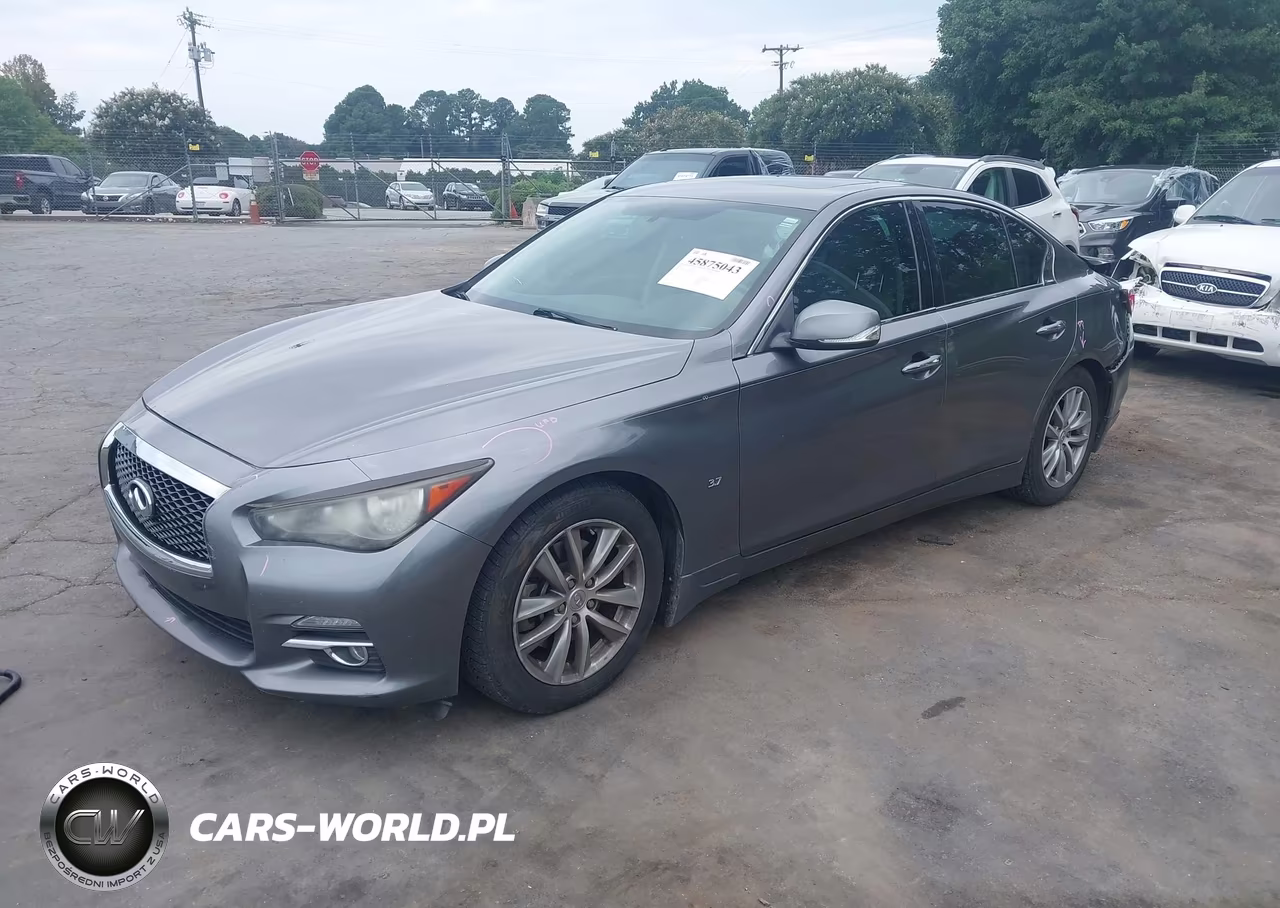 2014 Infiniti Q50 Premium VIN:JN1BV7AP3EM676878 - 2