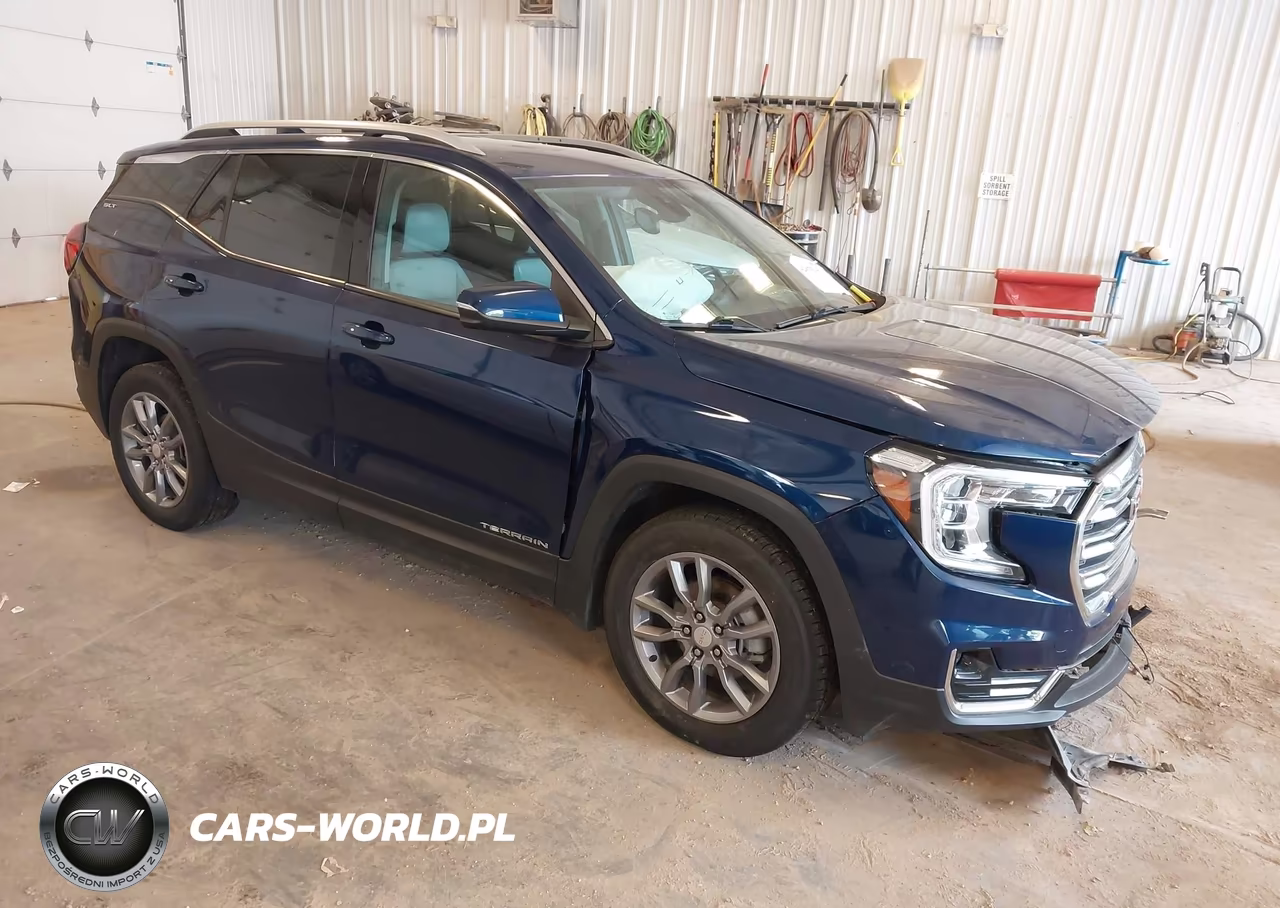 2022 GMC Terrain Fwd Slt VIN:3GKALPEV6NL142862 - 1