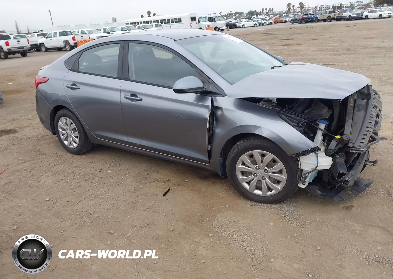 2018 Hyundai Accent Se VIN:3KPC24A39JE024619 - 1