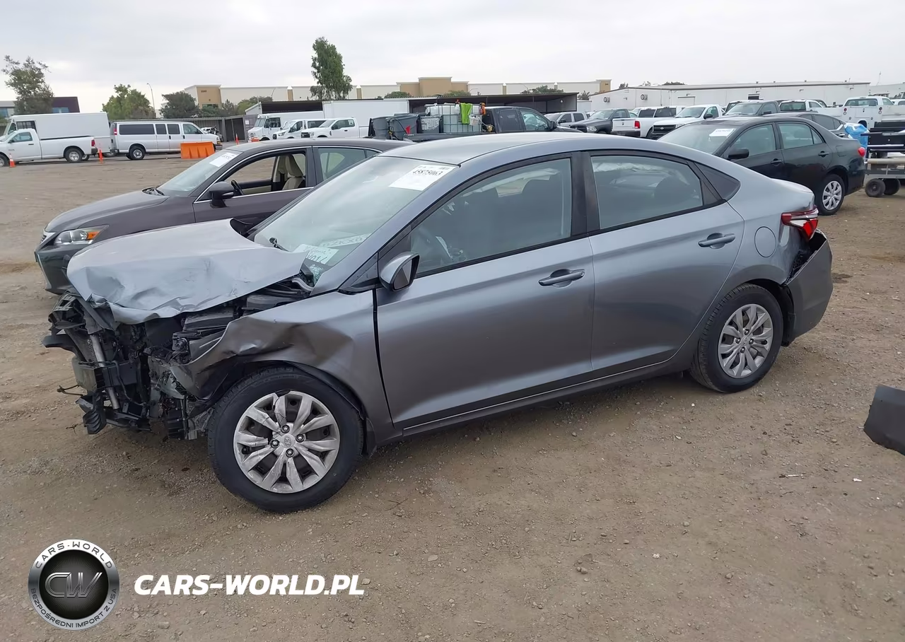 2018 Hyundai Accent Se VIN:3KPC24A39JE024619 - 2