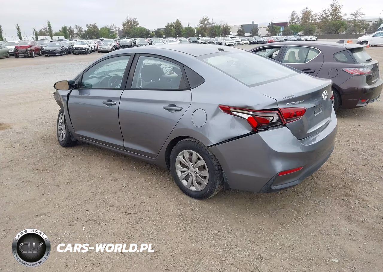 2018 Hyundai Accent Se VIN:3KPC24A39JE024619 - 3
