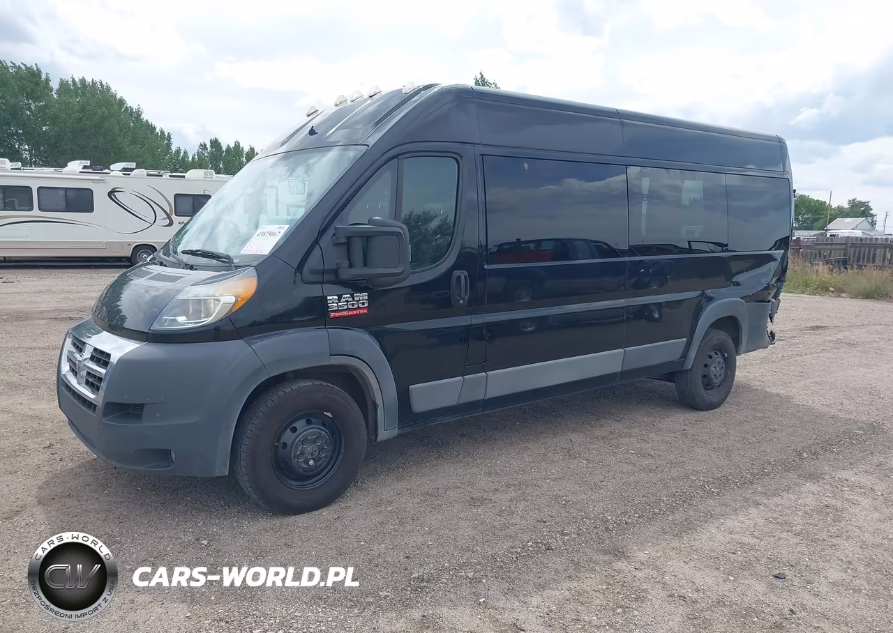 2016 Ram Promaster 3500 Window Van High Roof VIN:3C6URVUG7GE126862 - 2