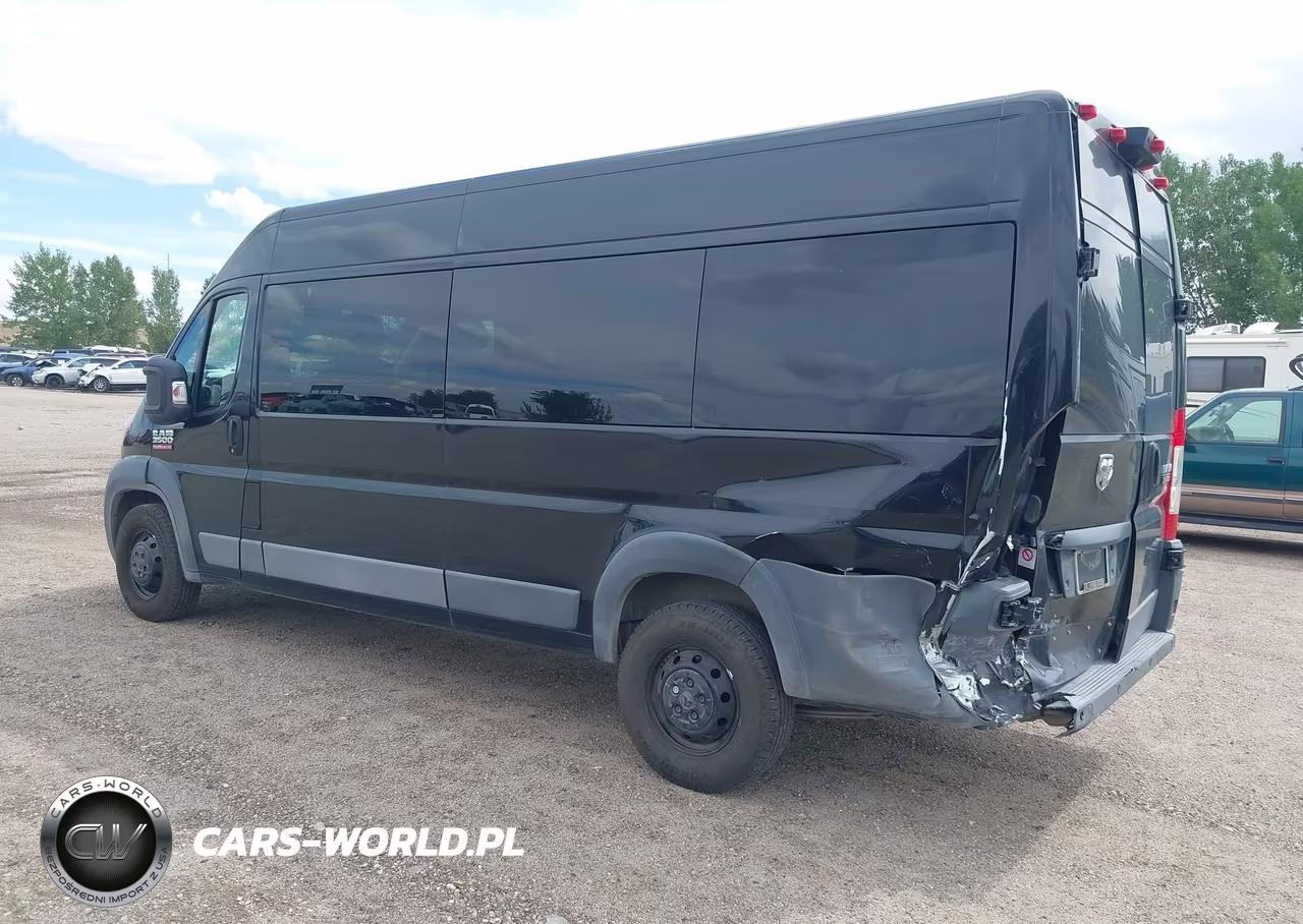 2016 Ram Promaster 3500 Window Van High Roof VIN:3C6URVUG7GE126862 - 3