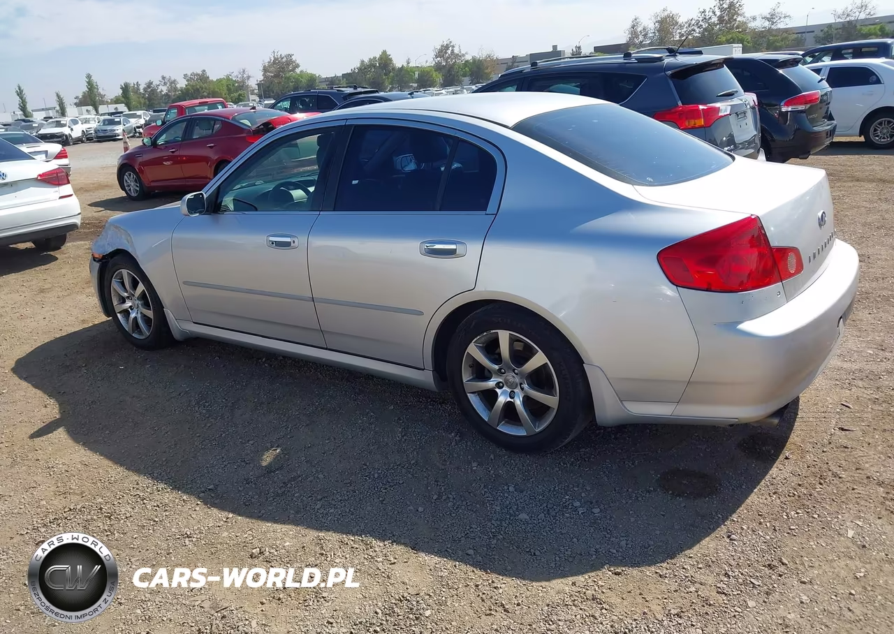 2006 Infiniti G35 VIN:JNKCV51E06M517630 - 3