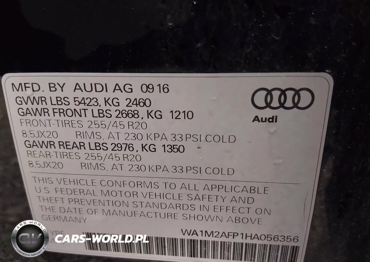 2017 Audi Q5 2.0T Premium VIN:WA1M2AFP1HA056356 - 9
