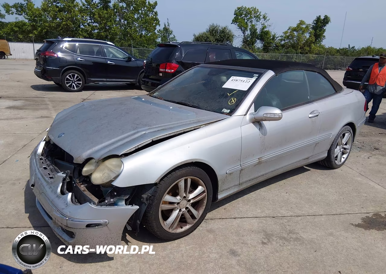2008 Mercedes-Benz Clk 350 VIN:WDBTK56F78F255073 - 2