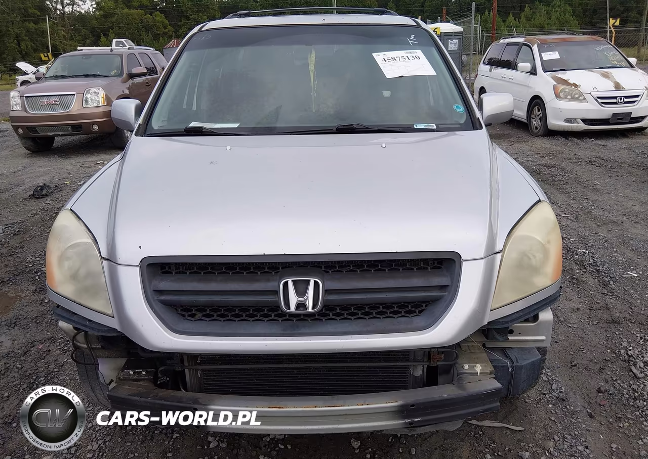 2005 Honda Pilot Ex-L VIN:5FNYF18505B040210 - 10