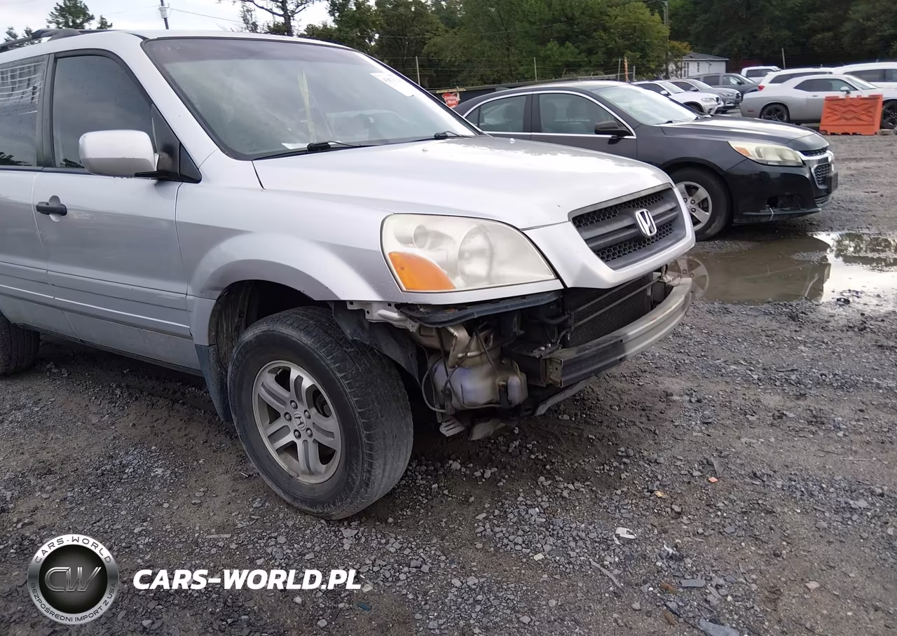 2005 Honda Pilot Ex-L VIN:5FNYF18505B040210 - 13