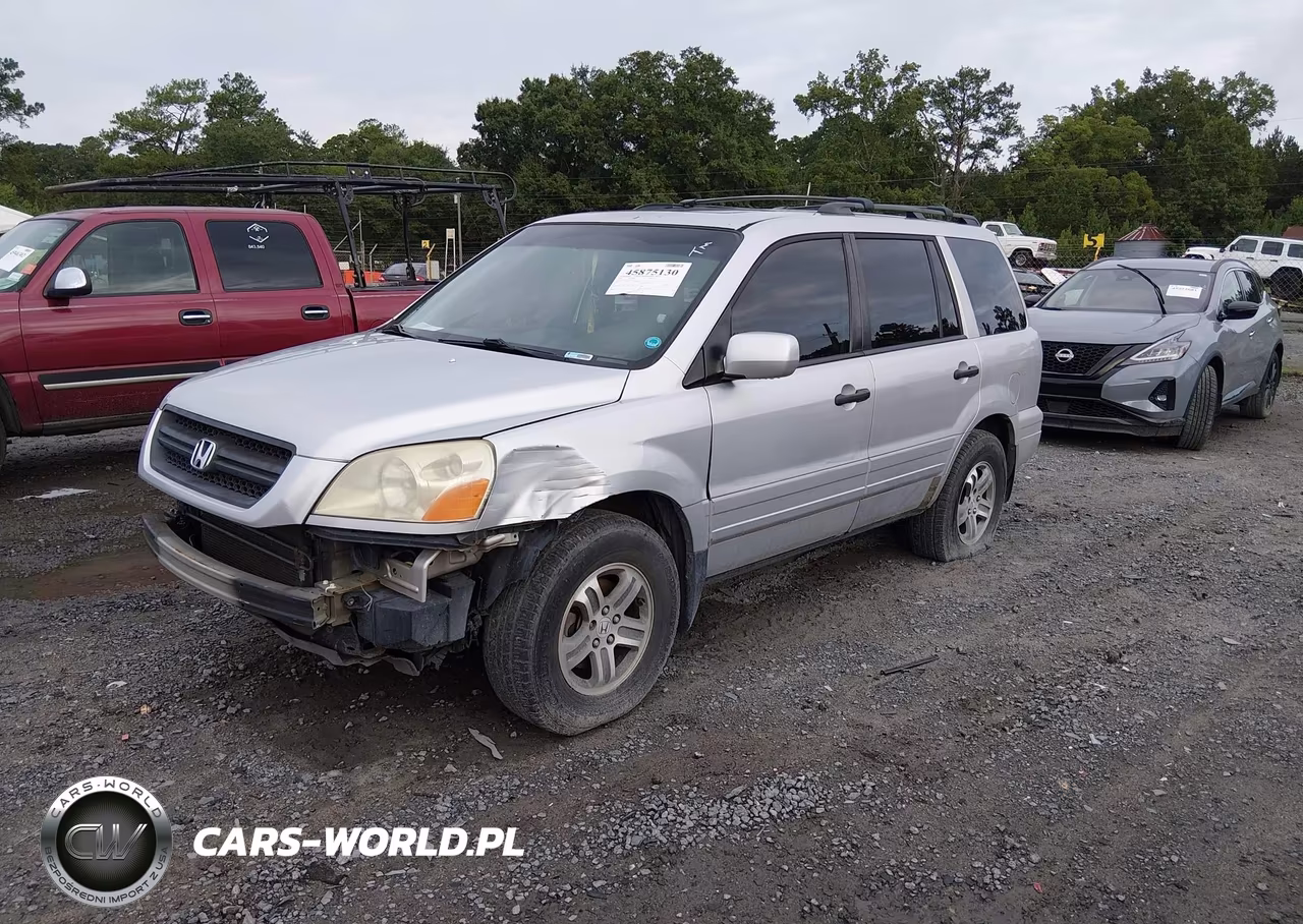 2005 Honda Pilot Ex-L VIN:5FNYF18505B040210 - 2