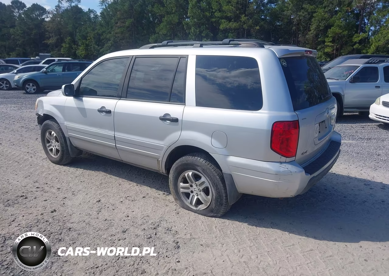 2005 Honda Pilot Ex-L VIN:5FNYF18505B040210 - 3
