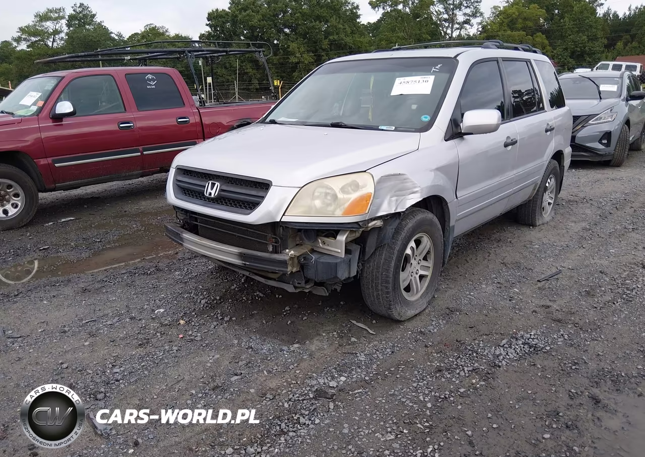 2005 Honda Pilot Ex-L VIN:5FNYF18505B040210 - 6