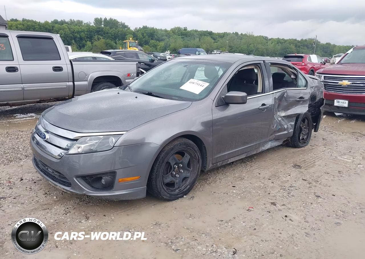 2010 Ford Fusion Se VIN:3FAHP0HA3AR304006 - 2