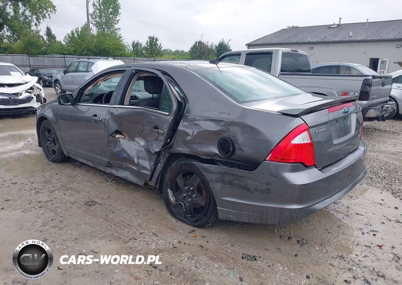 2010 Ford Fusion Se VIN:3FAHP0HA3AR304006 - 3