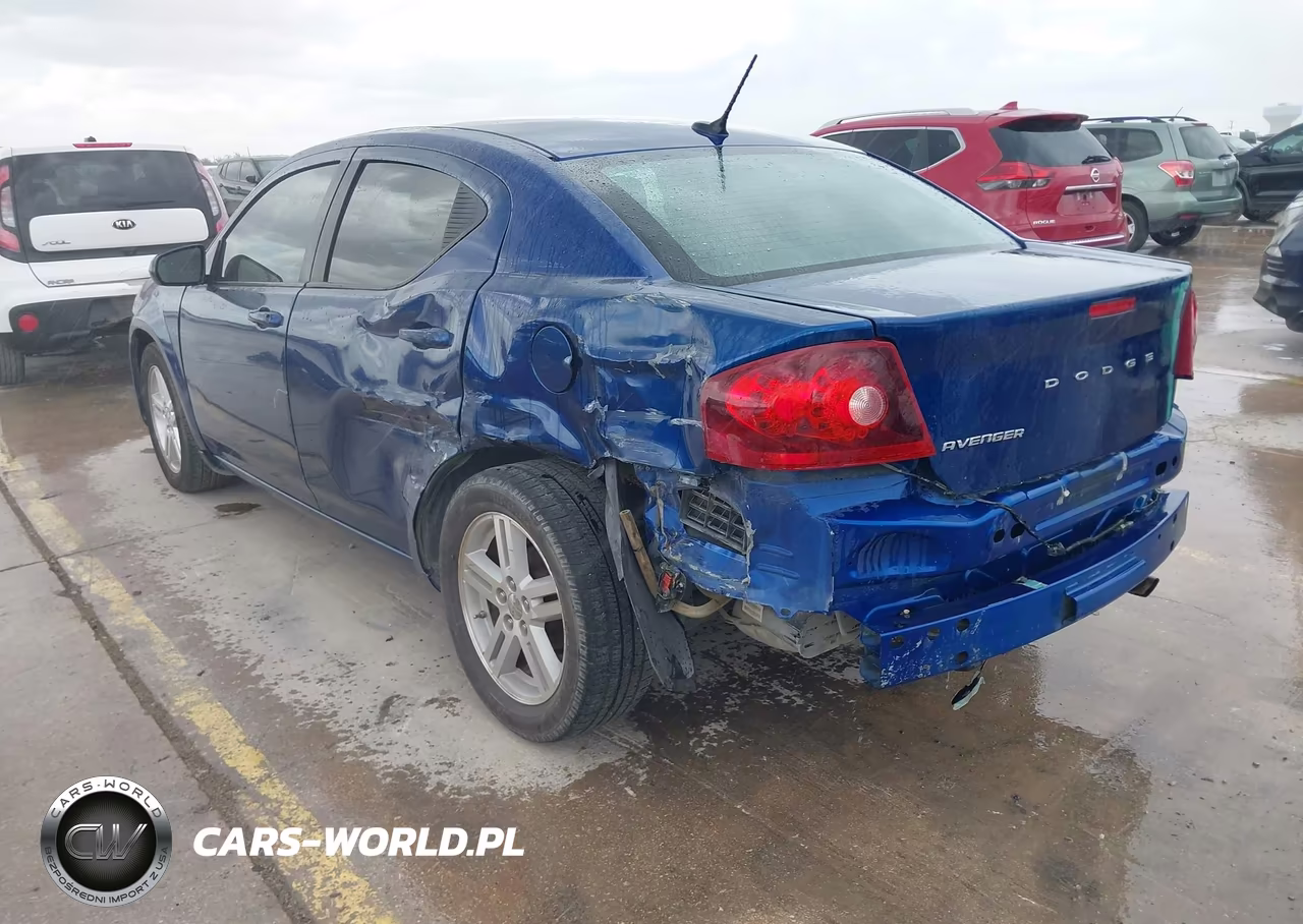 2012 Dodge Avenger Sxt VIN:1C3CDZCB7CN148662 - 3