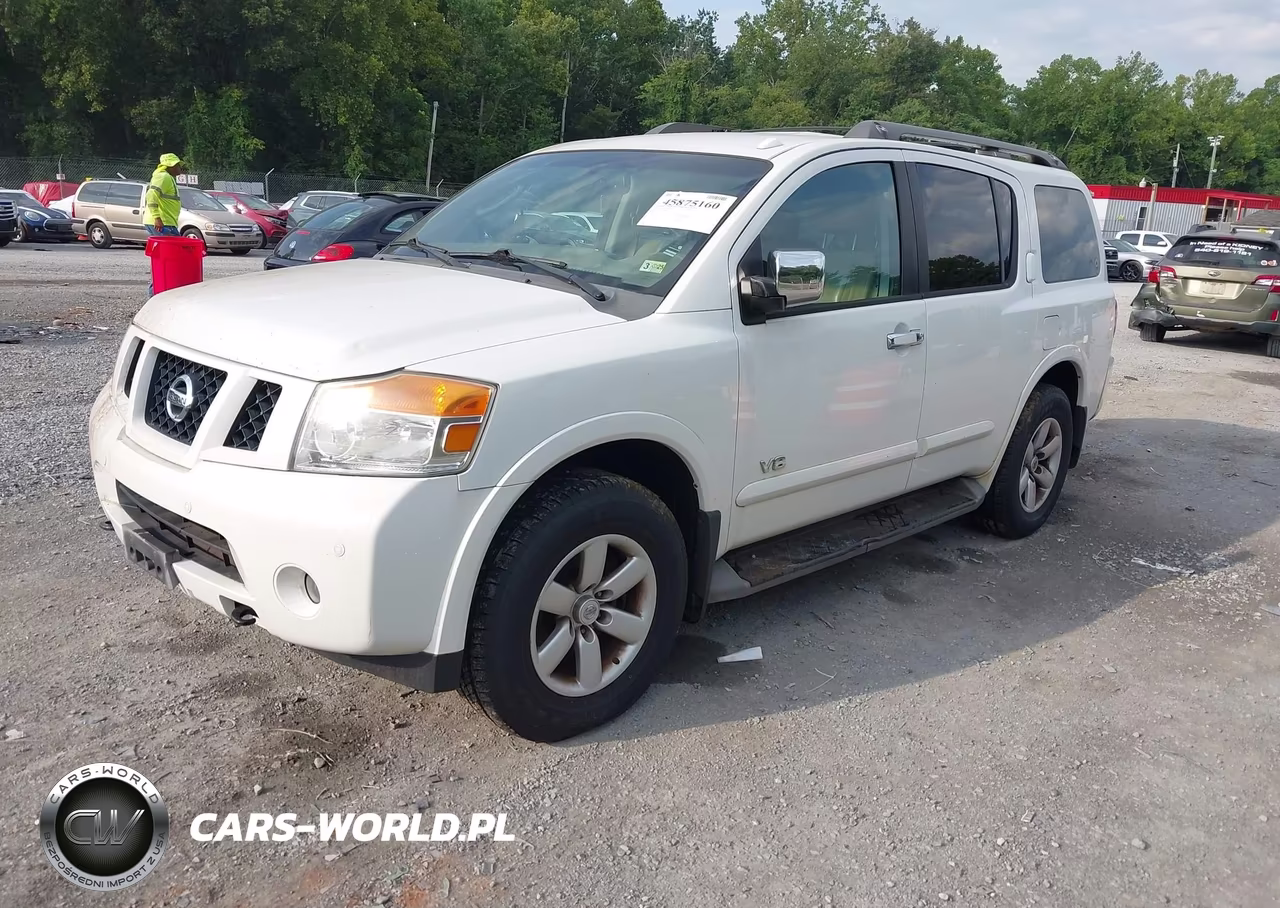 2008 Nissan Armada Se VIN:5N1AA08C08N607056 - 2