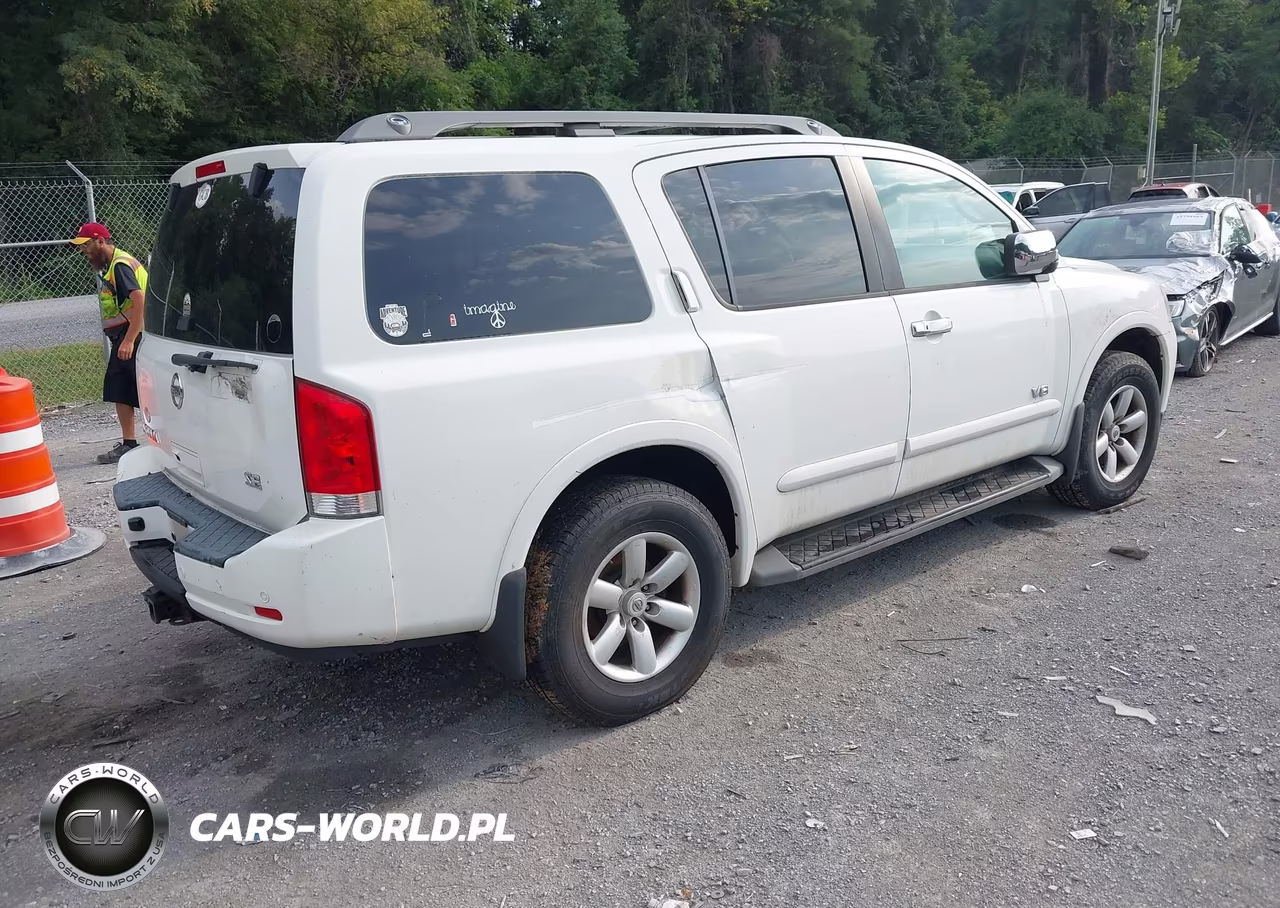 2008 Nissan Armada Se VIN:5N1AA08C08N607056 - 4