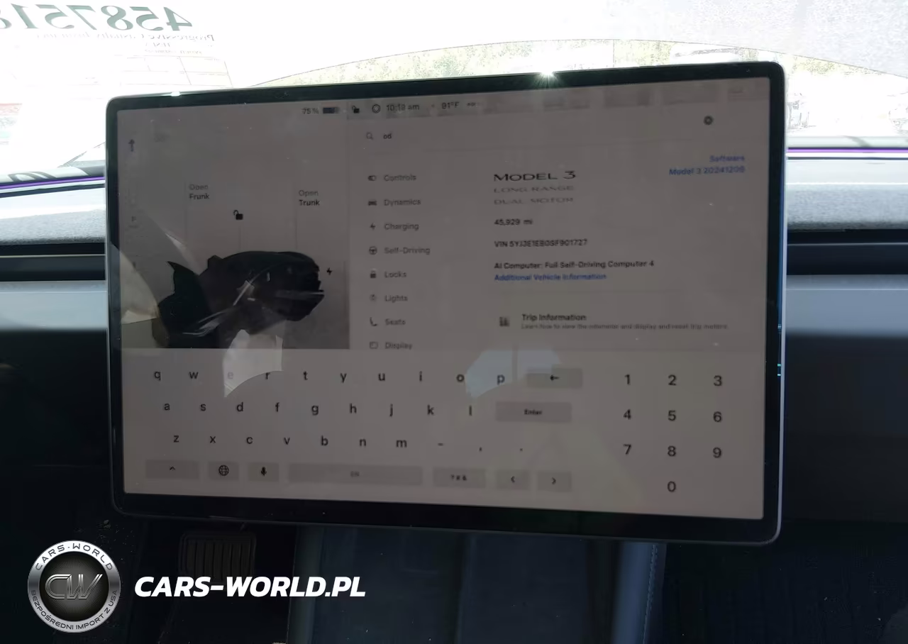 2025 Tesla Model 3 Long Range All-Wheel Drive VIN:5YJ3E1EB0SF901727 - 7