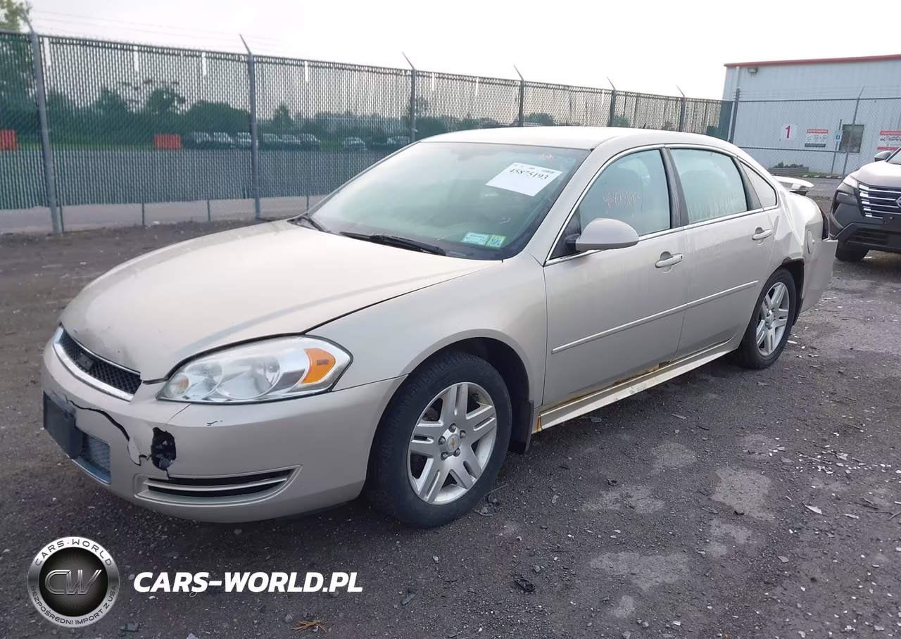 2012 Chevrolet Impala Lt VIN:2G1WB5E35C1117773 - 2