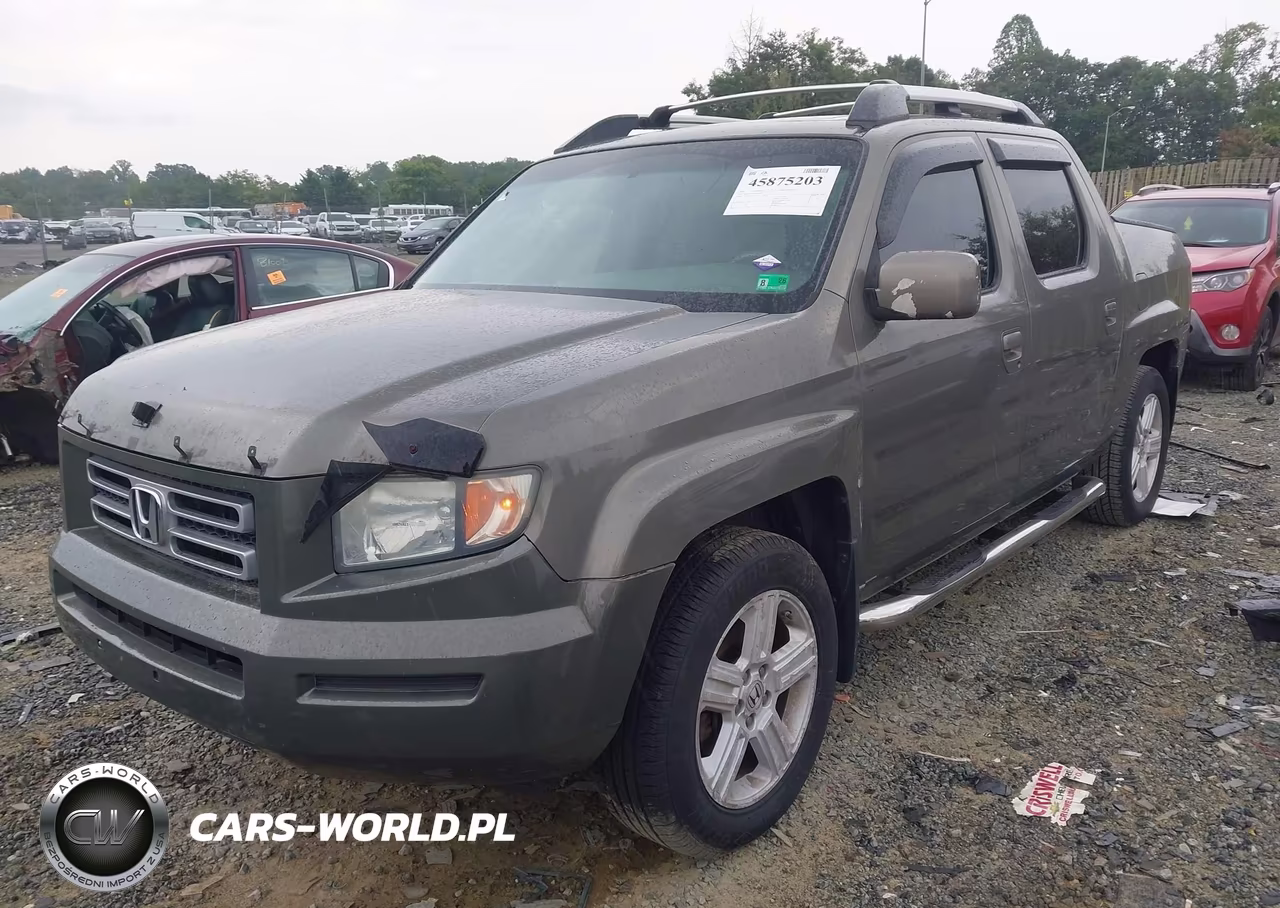 2007 Honda Ridgeline Rtl VIN:2HJYK16517H503415 - 2