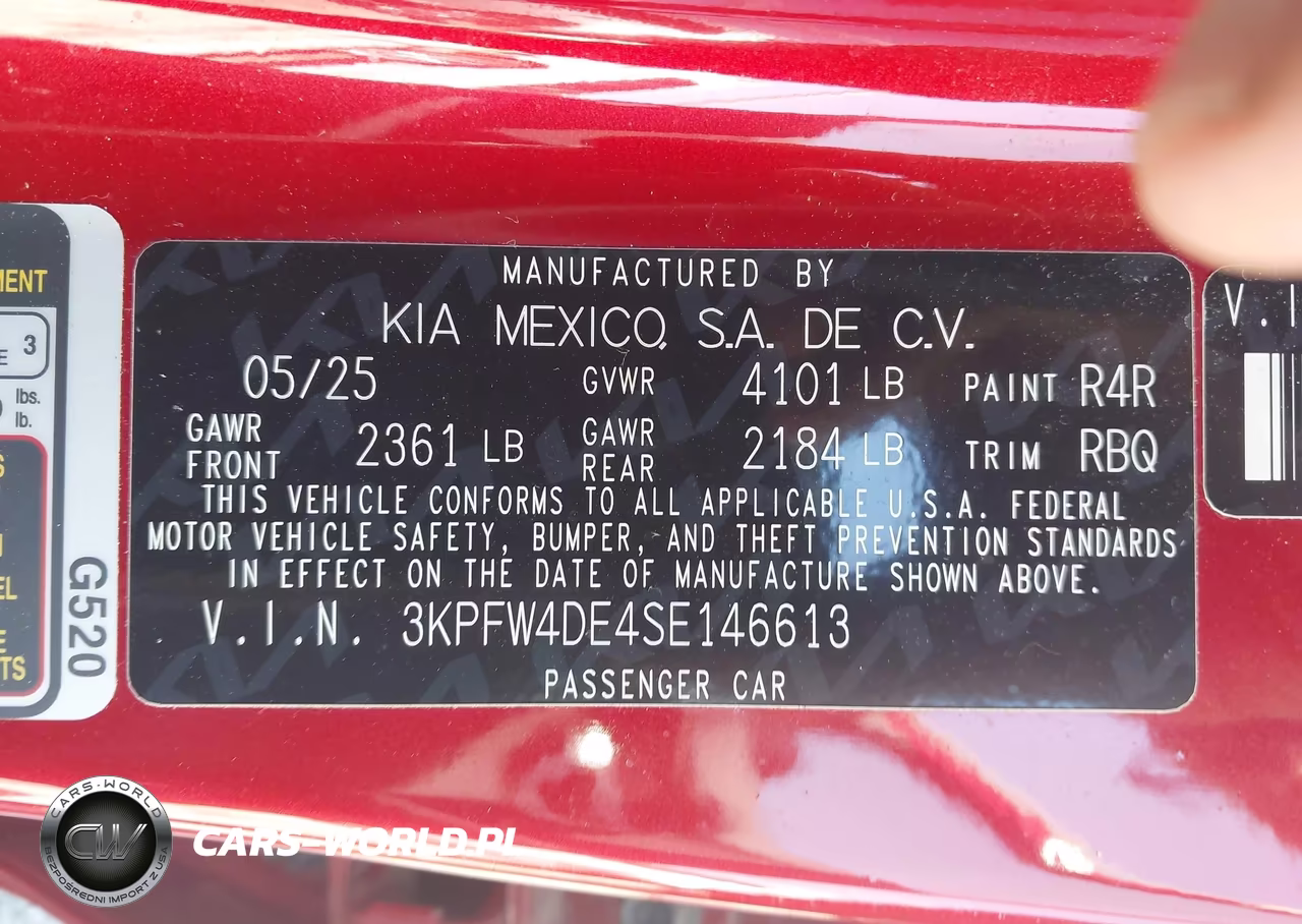 2025 Kia K4 Gt-Line VIN:3KPFW4DE4SE146613 - 9