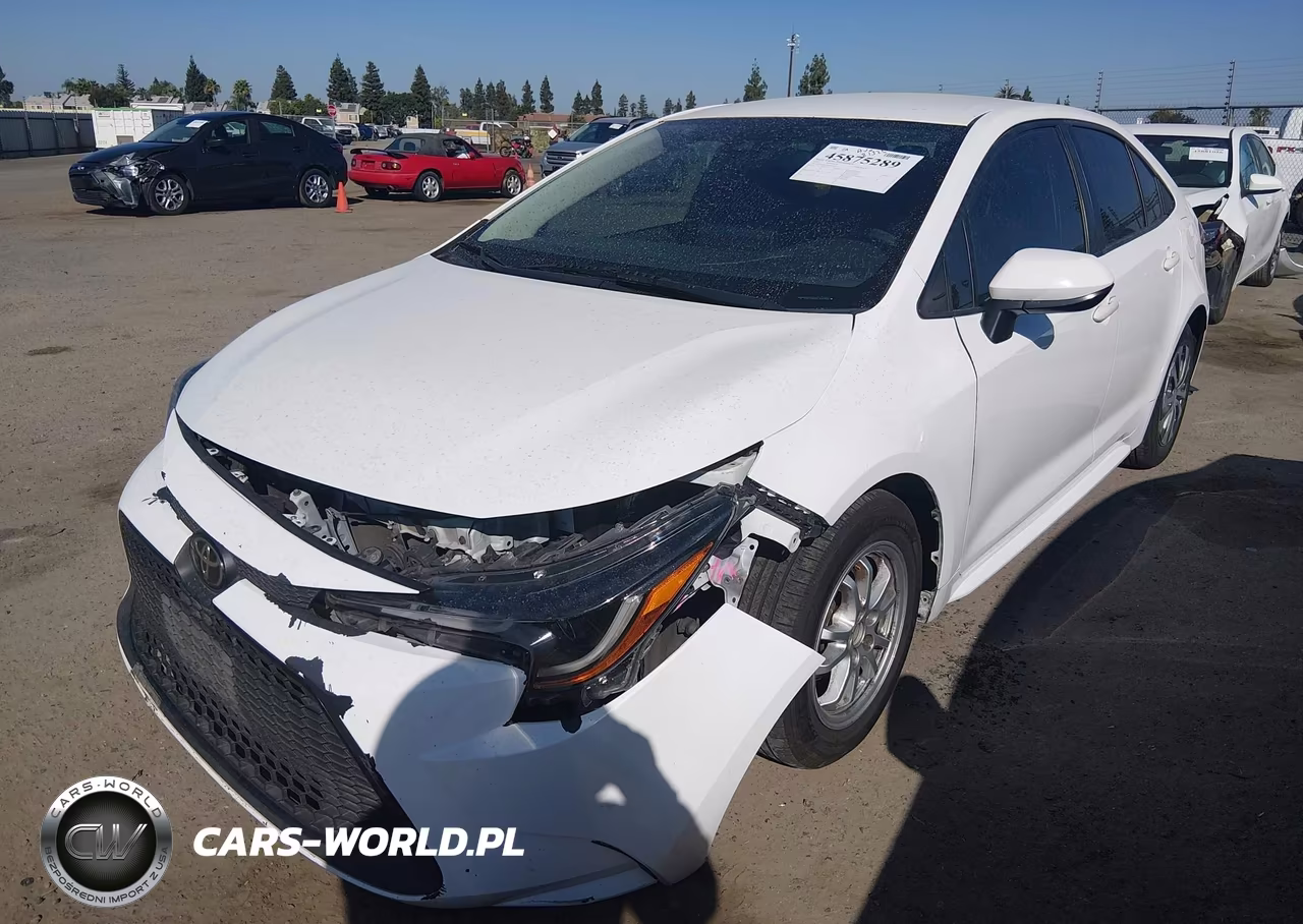 2022 TOYOTA COROLLA HYBRID LE VIN:JTDEAMDE2NJ036337 - 2