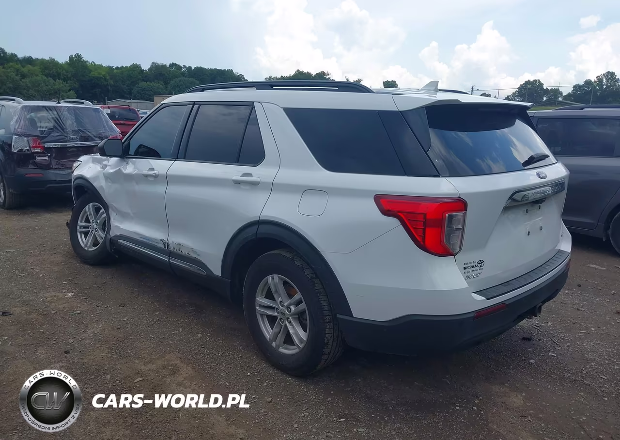 2020 Ford Explorer Xlt VIN:1FMSK8DH9LGB46728 - 3