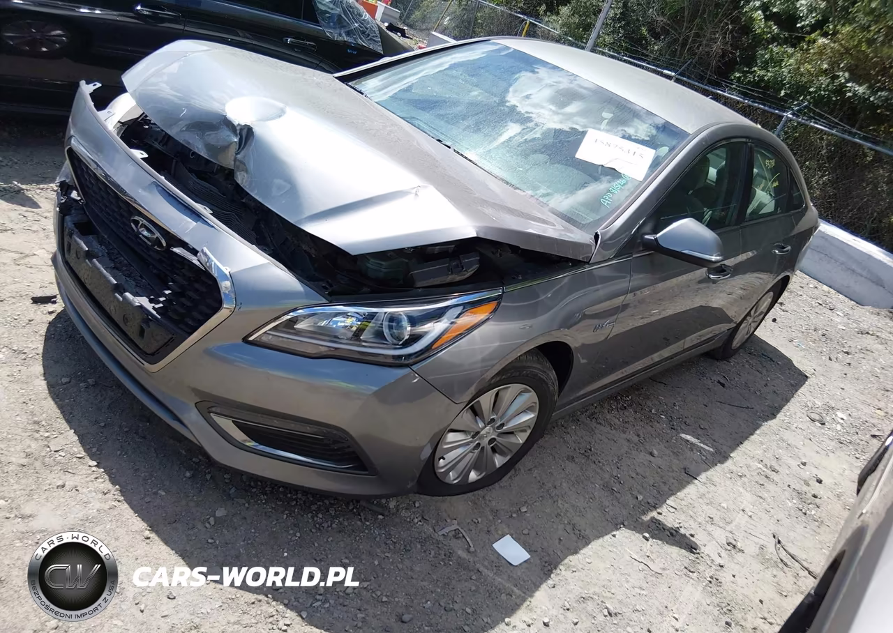 2017 Hyundai Sonata Hybrid Se VIN:KMHE24L31HA076986 - 2