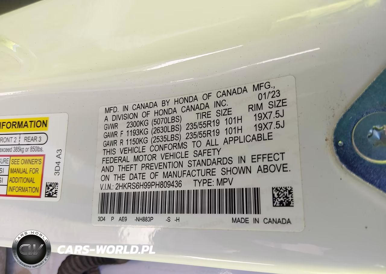 2023 Honda Cr-V Hybrid Sport Touring VIN:2HKRS6H99PH809436 - 9
