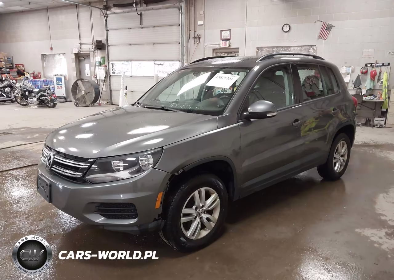 2016 Volkswagen Tiguan S VIN:WVGAV7AX2GW539247 - 2