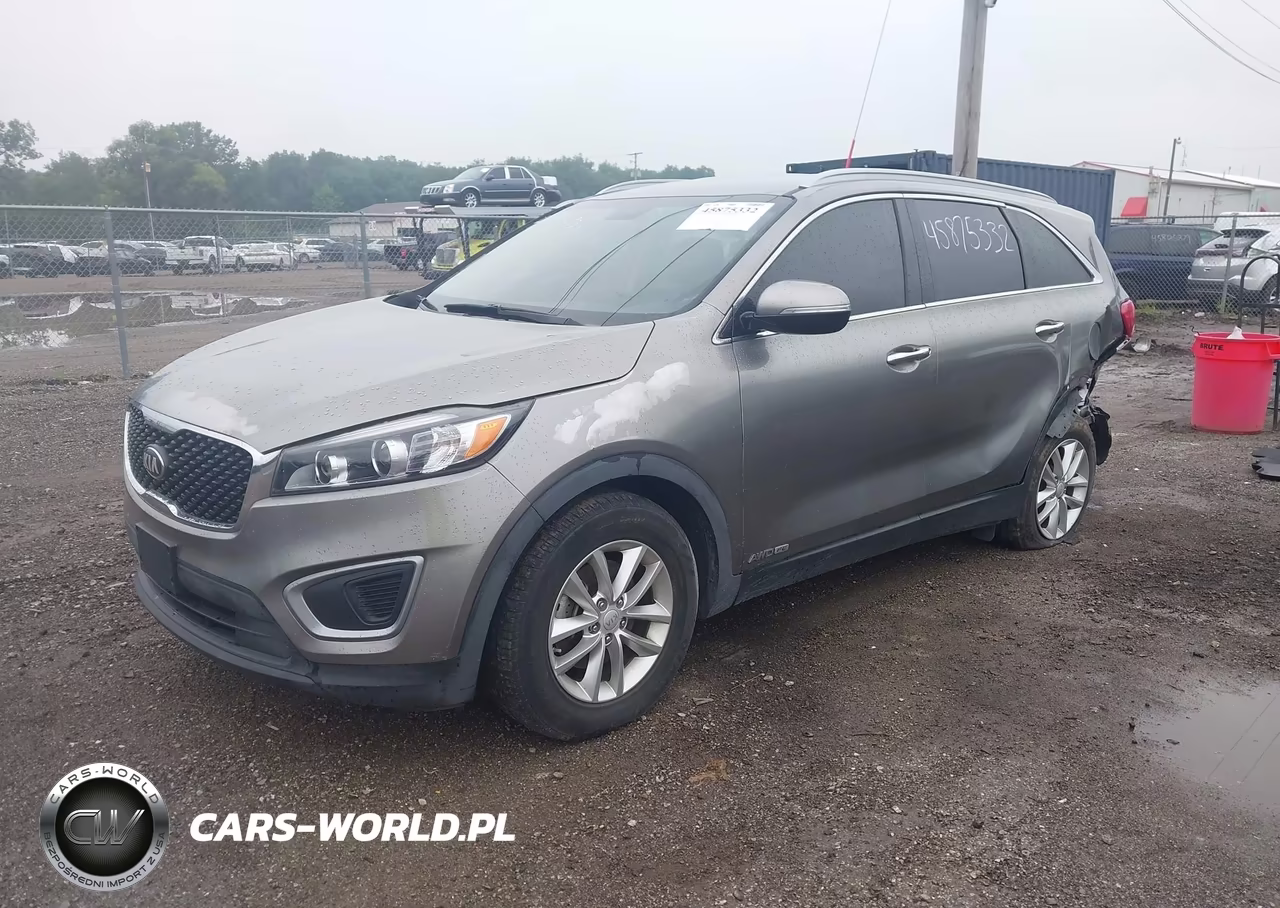 2016 Kia Sorento 3.3L Lx VIN:5XYPGDA56GG178897 - 2