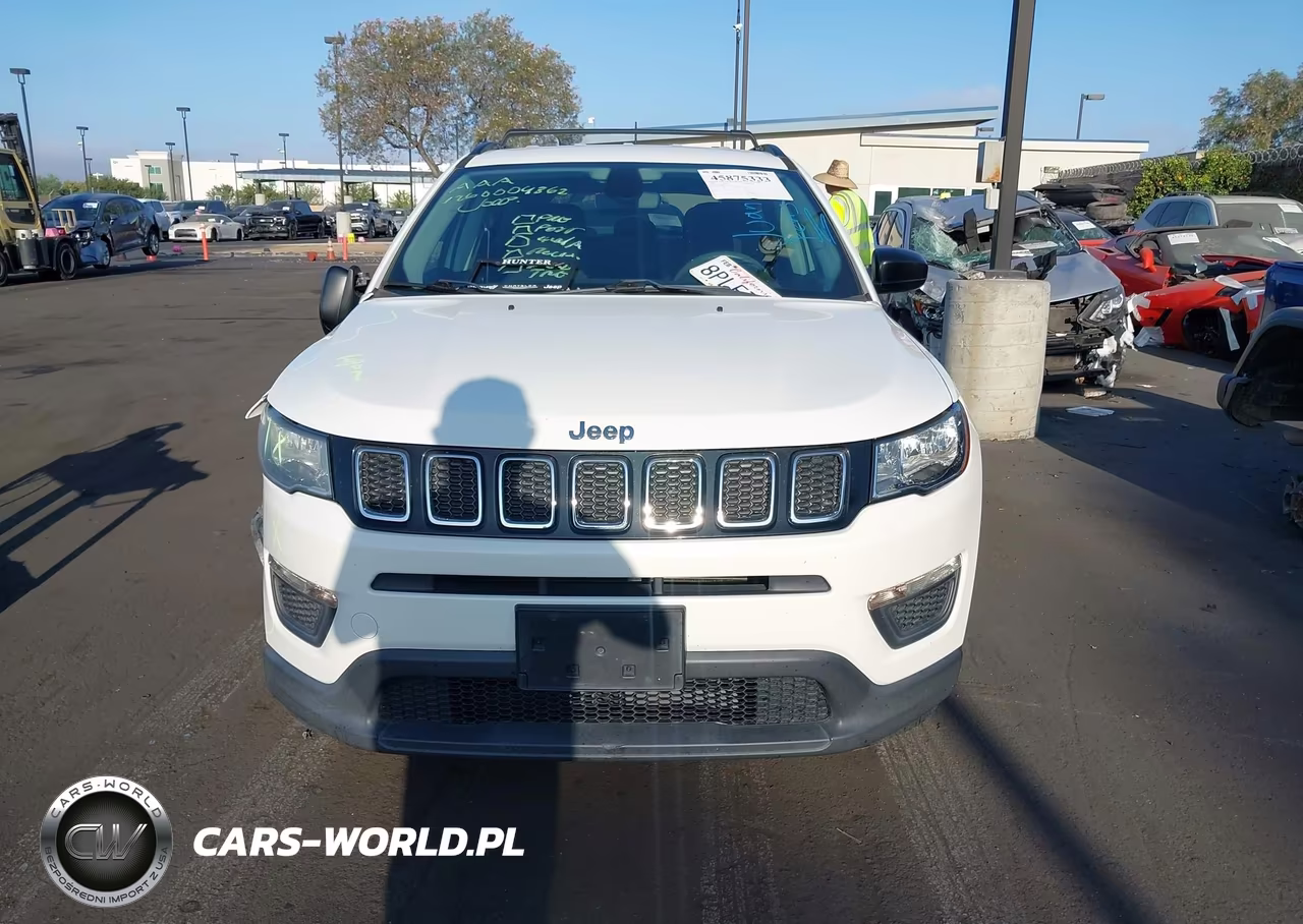 2020 Jeep Compass Sport Fwd VIN:3C4NJCABXLT169390 - 12