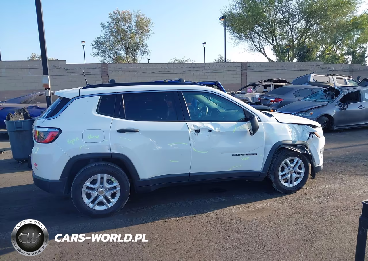 2020 Jeep Compass Sport Fwd VIN:3C4NJCABXLT169390 - 13