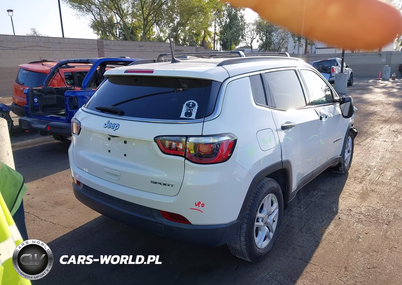 2020 Jeep Compass Sport Fwd VIN:3C4NJCABXLT169390 - 16
