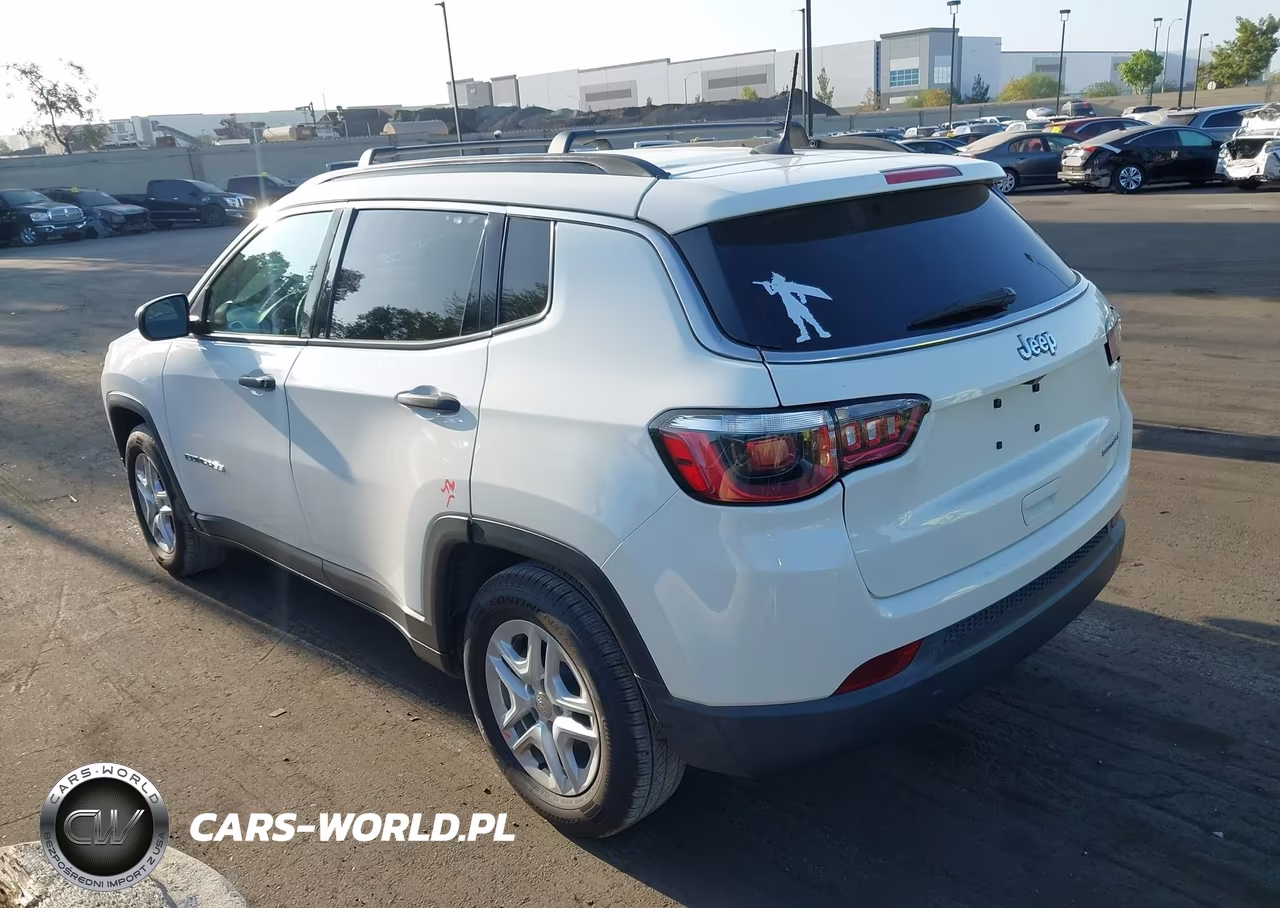 2020 Jeep Compass Sport Fwd VIN:3C4NJCABXLT169390 - 3