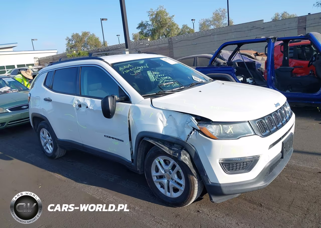2020 Jeep Compass Sport Fwd VIN:3C4NJCABXLT169390 - 6
