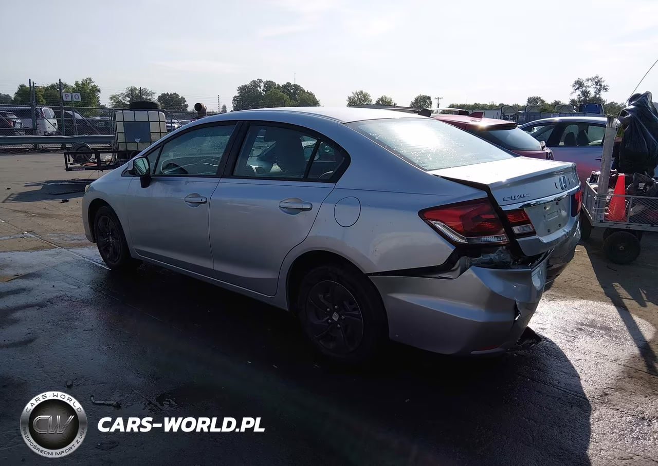 2013 Honda Civic Lx VIN:2HGFB2F59DH548049 - 3