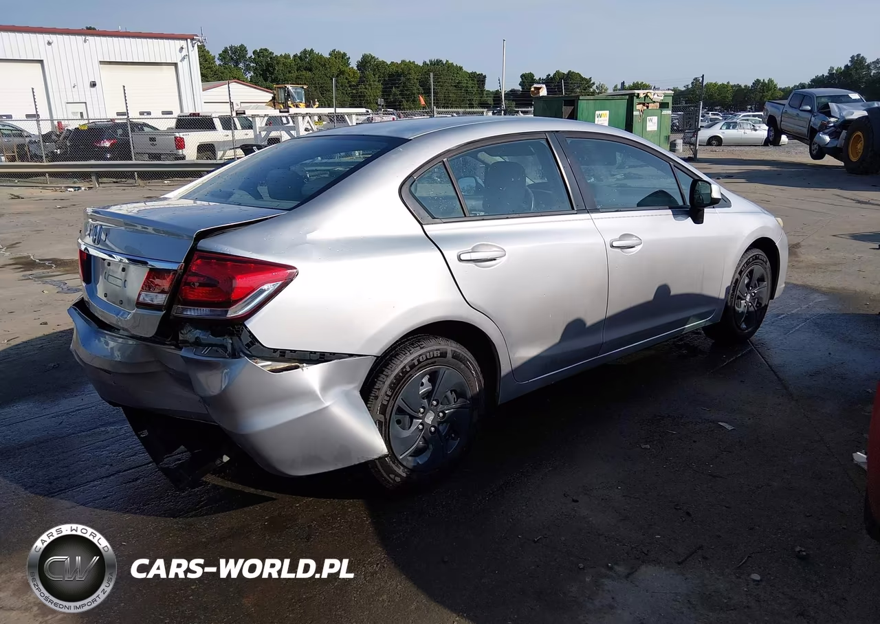 2013 Honda Civic Lx VIN:2HGFB2F59DH548049 - 4