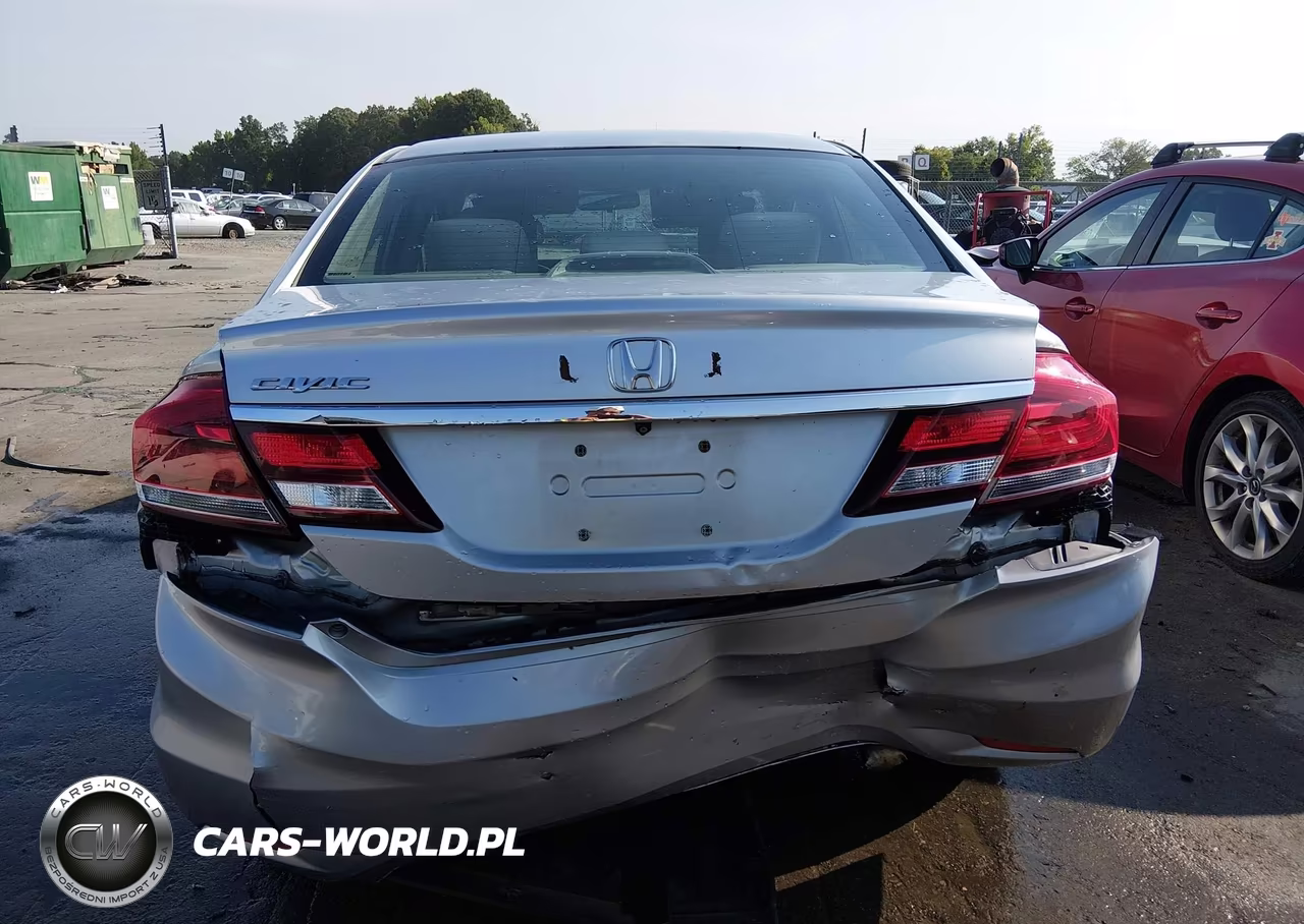 2013 Honda Civic Lx VIN:2HGFB2F59DH548049 - 6
